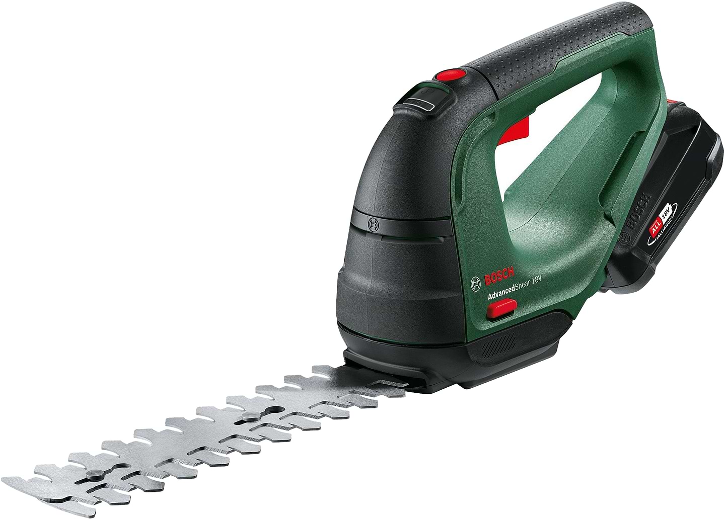 Кущоріз-ножиці акумуляторні Bosch AdvancedShear 18V-10 + насадка кущоріз (0.600.857.000)